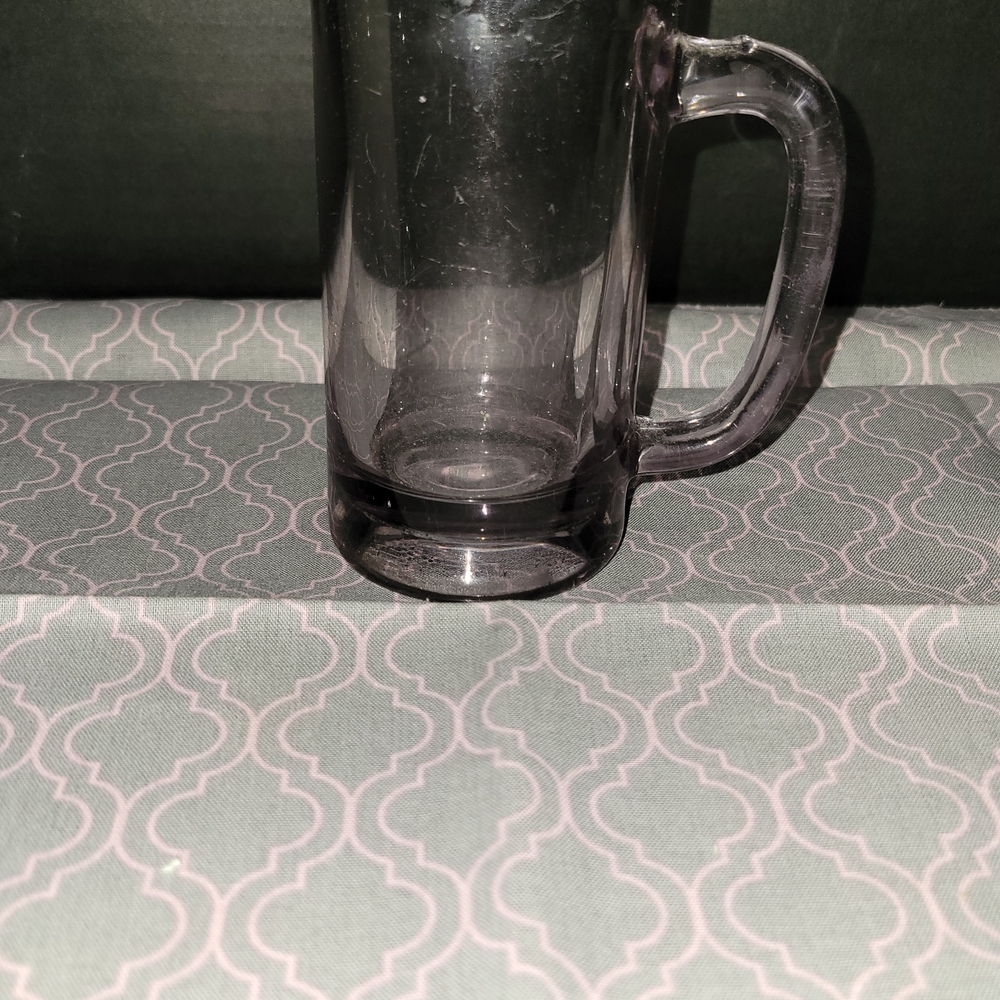 Elegant Clear Glass Mug
